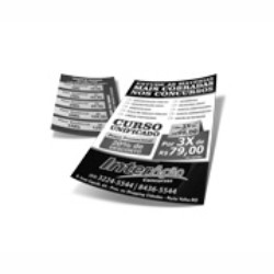 Folheto Offset 75g | 10x14cm | 1/1