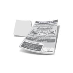 Folheto Offset 75g | 14x20cm | 1/0