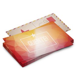 Postal 300g | 10x18cm | 4/4 | UV 1/0