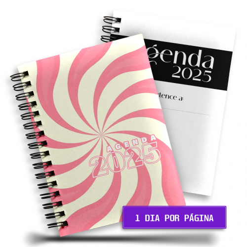Agenda Candy | 1 Dia por página | 4/4 - 380 Páginas